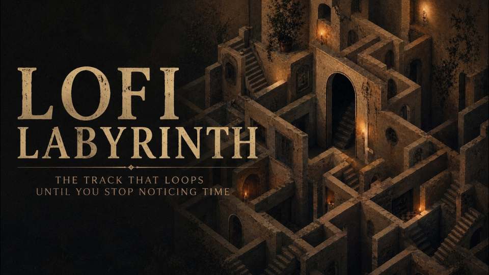 Lofi Labyrinth – The Track That Loops Until You Stop Noticing Time – lofi track by Energize Echo Music (YouTube thumbnail)