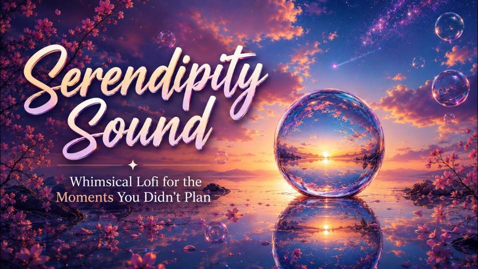 Serendipity Sound – Whimsical Lofi for the Moments You Didn't Plan – lofi track by Energize Echo Music (YouTube thumbnail)