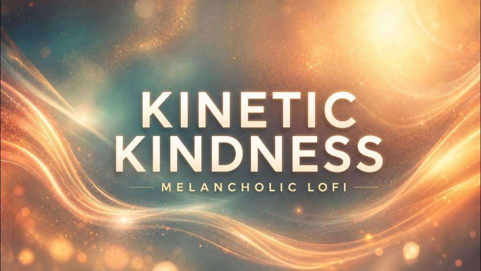 Kinetic Kindness – Melancholic Lofi for the Thoughts You Haven't Said Yet – lofi track by Energize Echo Music (YouTube thumbnail)
