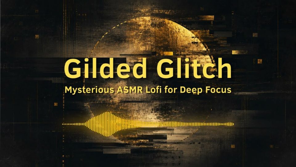 Gilded Glitch — Something Beautiful, Breaking Up – lofi track by Energize Echo Music (YouTube thumbnail)